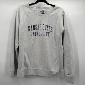 Vintage Champion‎ Reverse Weave Sweatshirt Mens XL Kansas State KSU 80s USA